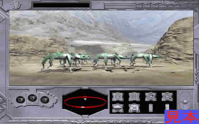 ラーマ～宇宙のランデブー～のプレイ画面５