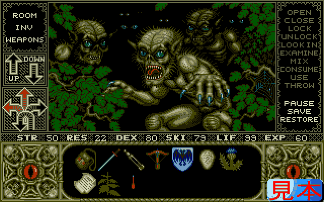 エルヴァイラプレイ画面３