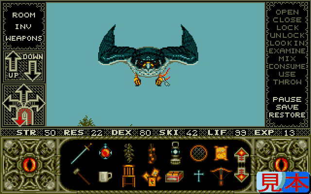 エルヴァイラプレイ画面４